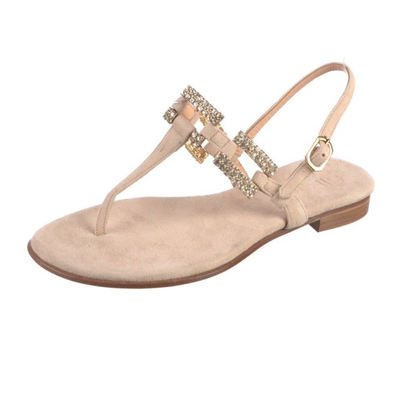 SIR the label Beige Sandals with Metallic Highlights - Picture 2 of 5